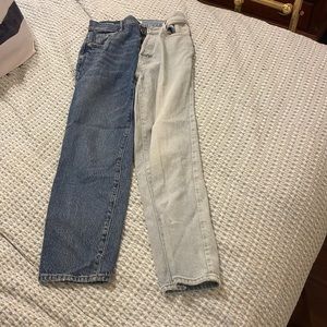 Pacsun split die jeans